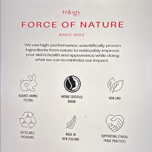 Trilogy 𝙲𝚘𝚀10 𝙱𝚘𝚘𝚜𝚝𝚎𝚛 𝙾𝚒𝚕-𝙰𝚐𝚎 𝙳𝚎𝚏𝚢𝚒𝚗𝚐 𝙾𝚒𝚕 0.67 𝚏𝚕 𝚘𝚣.
𝙼𝚊𝚍𝚎 𝚒𝚗 𝙽𝚎𝚠 𝚉𝚎𝚕𝚊𝚗𝚍. - Picture 5 of 10